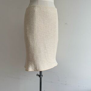 Rebecca Taylor Wool tweed skirt with sparkle